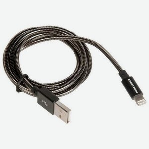 Кабель More choice K31i USB 2.1A для Apple 8-pin быстрый ампер 1м черный