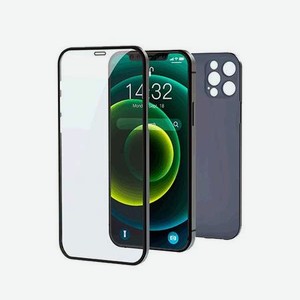 Чехол двухкомпонентный Devia 2 in 1 ultra-thin case для iPhone 12 Pro Max - Black, Чёрный