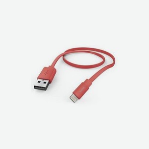 Кабель Hama Flat 00173645 Lightning (m) USB A(m) 1.2м розовый плоский