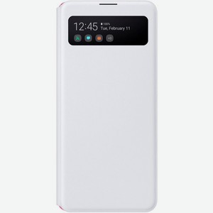 Чехол Samsung Galaxy A41 S-ViewCover white (EF-EA415PWEGRU) состояние отличное