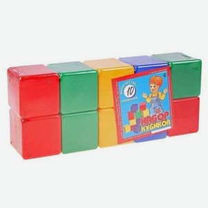 Набор  Кубики XL  10 кубиков