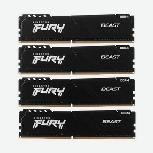 Память оперативная DDR 4 Kingston FURY Beast 32Gb 3600Mhz (KF436C17BBK4/32)