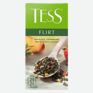 Чай зелёный Тесс Флирт, 25*1,5г