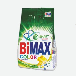 Средство моющее синтетическое порошок универсальный Bimax, 3кг