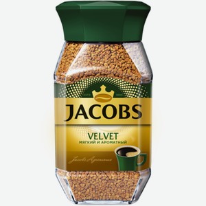 Кофе растворимый Jacobs Velvet сублимированный 95г
