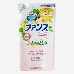 Жидкое средство Daiichi Funs для стирки белья с антибактериальным эффектом, концентрат, сменная упаковка, 720 мл