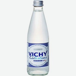 Вода минеральная Vichy Celestins газированная, 0,33 л