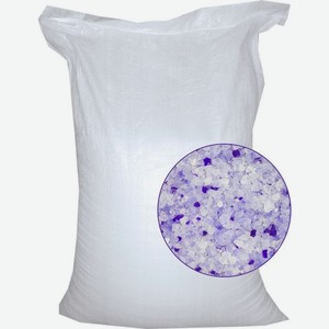 Petfood силикагелевый антибактериальный наполнитель, фиолетовые гранулы (50 л)