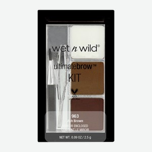 WET N WILD Ultimate BrowKit Набор д/бровей E963 2г(Markwins)