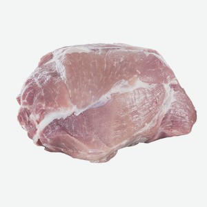 Лопатка свиная бескостная Selgros охлажденная на подложке ~1 кг