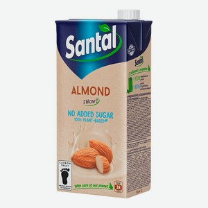 Растительный напиток миндальный Santal 2,2% 1 л
