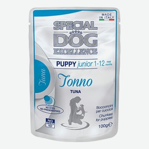 Влажный корм Special Dog Excellence Puppy Jonno с тунцом для щенков 100 г