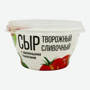 Творожный сыр Lactica сливочный с вялеными томатами 60% БЗМЖ 140 г