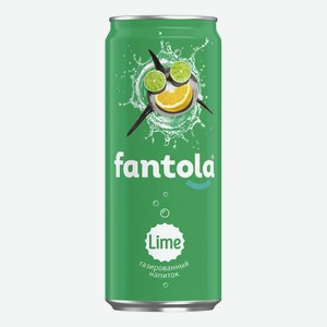 Газированный напиток Fantola Lime 0,33 л