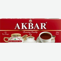 Чай   Akbar   Gold в пакетиках, 25 шт