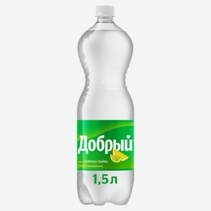 Напиток газированный «Добрый» Лимон-Лайм, 1,5 л