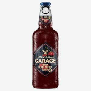 Пивной напиток Seth and Riley s Garage Hard Black Cherry Drink 4,6%, 400 мл