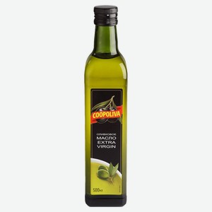 Масло оливковое Coopoliva нерафинированное Extra Virgin, 500 мл