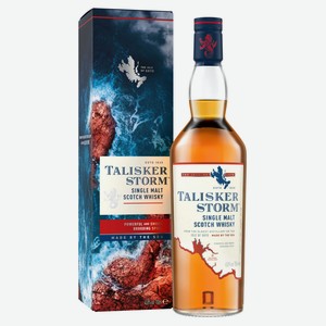 Виски Talisker Storm в подарочной упаковке Шотландия, 0,75 л