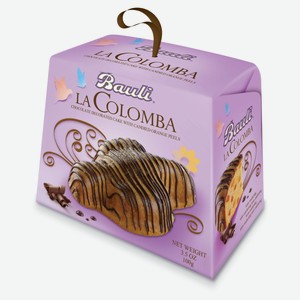 Кулич Пасхальный Bauli Colomba с цукатами в шоколадной глазури, 100 г
