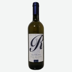 Вино Rivata белое полусладкое Италия, 0,75 л