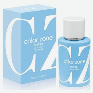 Туалетная вода женская Color Zone Blue Sky Арт парфюм, 50 мл