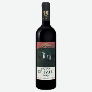 Вино Chateau De Talu Rouge красное сухое Россия, 0,75 л