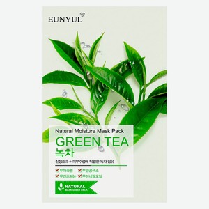 Маска для лица Eunyul с экстрактом зеленого чая тканевая, 22 мл