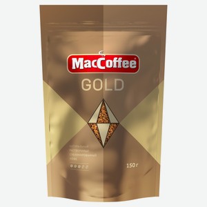 Кофе растворимый MacCoffee Gold сублимированный, 150 г