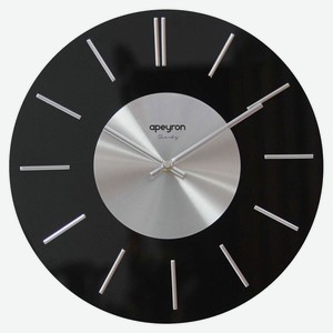 Часы настенные Apeyron GL200923 цвет корпуса, черный, Ø32,7см
