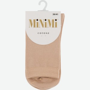 Носки женские MiNiMi Cotone 1202 цвет: beige/бежевый размер: 39-41