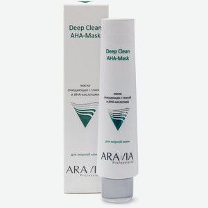 ARAVIA Deep Clean AHA-Mask Маска для лица очищающая с глиной и АНА-кислотами, 100мл