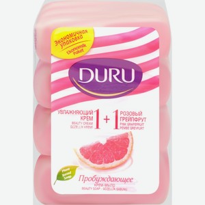 Крем-мыло DURU 1+1 розовый грейпфрут, Малайзия, 80 г