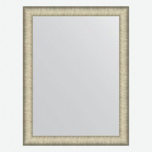Зеркало в багетной раме Evoform брашированное серебро 59 мм 63х83 см