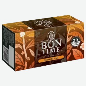Чай черный «Bontime» 30 пакетиков, 60 г