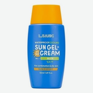 Солнцезащитный гель-крем для лица Sun Expert Aloe Waterproof Cooling Sun Gel-Cream SPF50 PA++++ 50мл