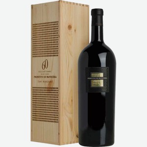 Вино Sessantanni Old Vines Primitivo di Manduria DOP in gift box 1,5l