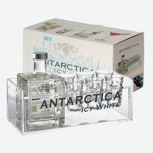 Коньяк Godet Antarctica in gift set with 6 glasses and 1 icebasket 0,5l
