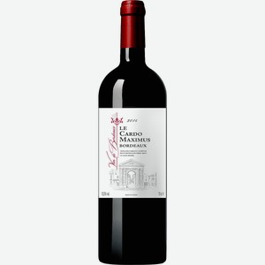 Вино Le Cardo Maximus Red AOC 0,75l