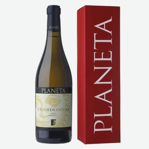 Вино Planeta Chardonnay DOC Sicilia Menfi 0,75l in gift box