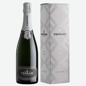 Вино игристое Ferrari, Perle Bianco Riserva, Brut, Trento DOC, 0,75l, in gift box