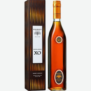 Коньяк Cognac Godet Excellence XO in gift box 0,7l