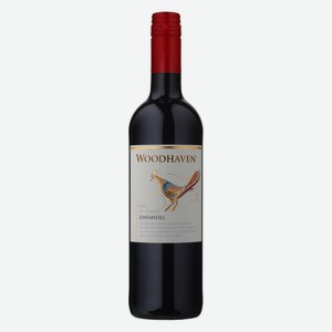 Вино Woodhaven Zinfandel, Red, Semi-Dry, AVA California, 0,75l