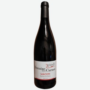 Вино Domaine des Carmes, Mâcon Terroir de Bissy, AOP, 0.75l