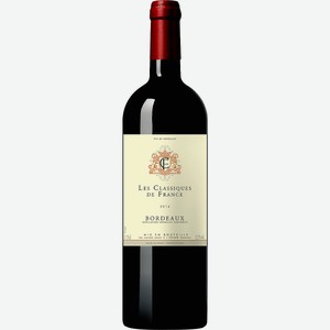 Вино Les Classiques de France Red AOC 0,75l