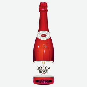 Игристое вино Bosca Rose Limited розовое полусладкое Литва, 0,75 л