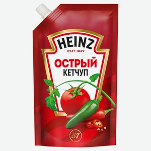 Кетчуп томатный Heinz острый, 320 г