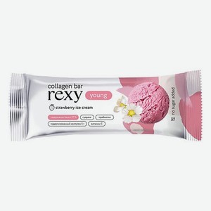 PROTEIN REX Батончик с высоким содержанием белка со вкусом «Клубничное Мороженое»