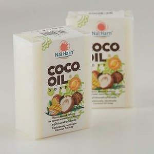 NAI HARN Мыло ручной работы , кокосовое натуральное , с ароматом манго