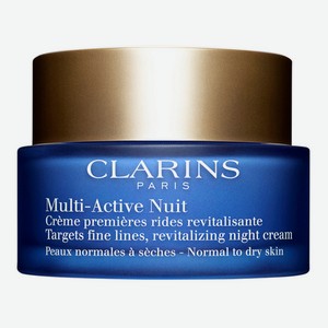 Multi-Active Ночной крем для предотвращения первых возрастных изменений с обновляющим действием для нормальной и сухой кожи